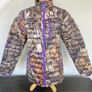 TREEZYN Women’s Late Seeyzn Z-FORCE Puffer Jacket Hunting Camo Down NEW Small